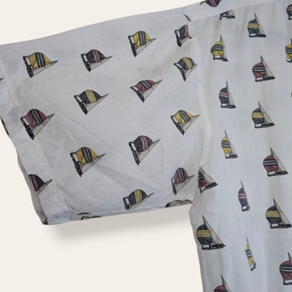 Bugle Boy Sailboat Buttoned Shirt - Picture 4 of 5